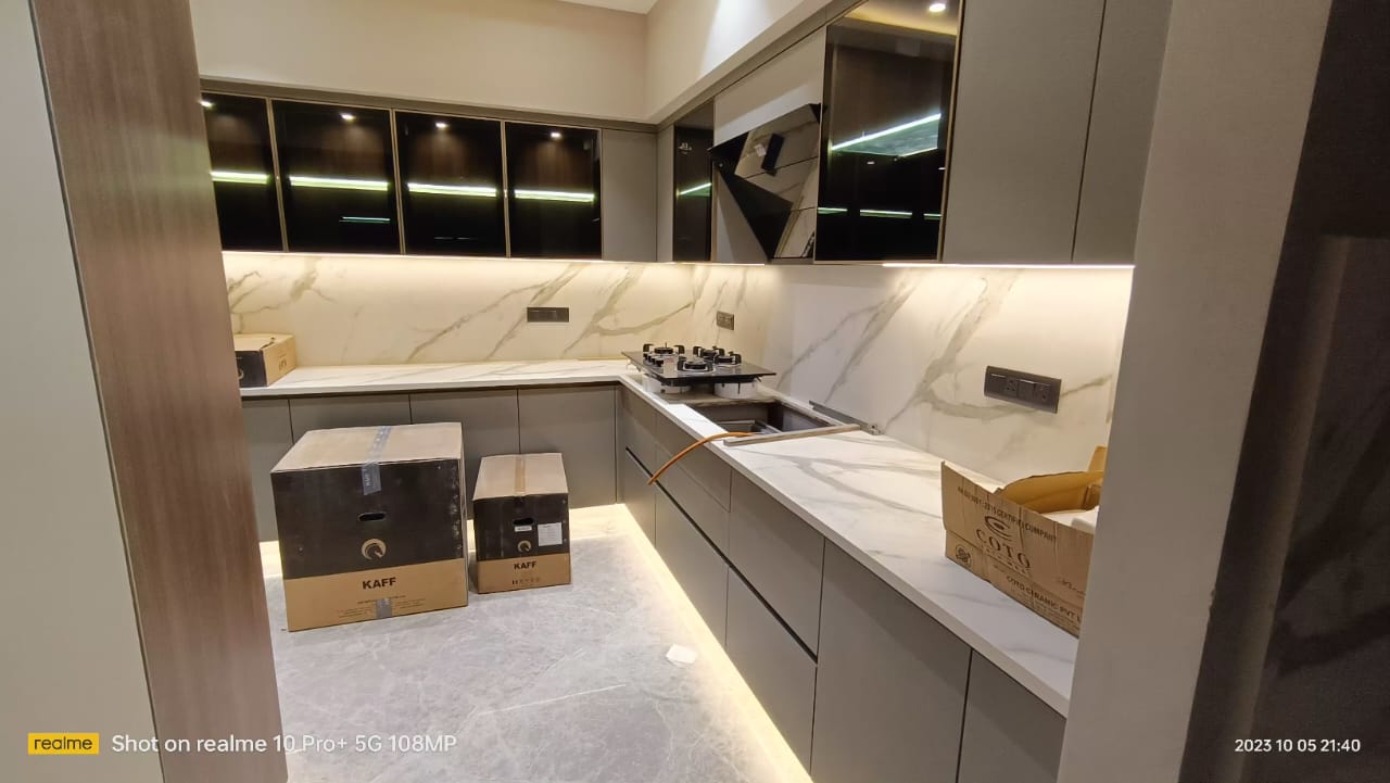 Modern modular kitchen