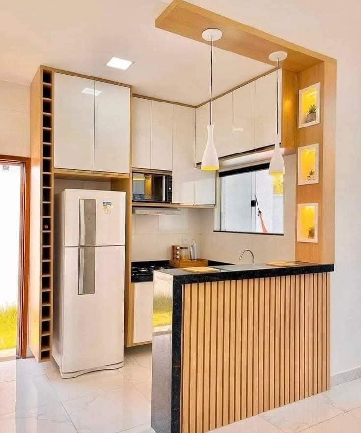 Compact modular kitchen